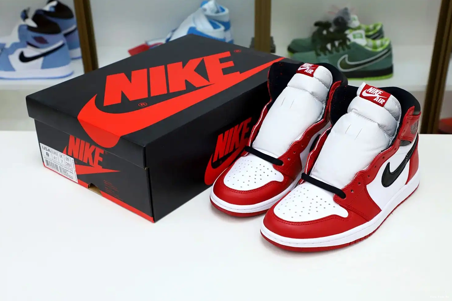 AIR JORDAN OG 1 'CHICAGO' RETRO Kimikick 2015 HIGH 0710